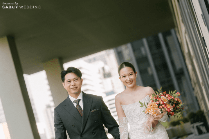 รีวิวงานแต่งฟีลสวนแต่ไม่ร้อน พร้อมชุดเจ้าสาวที่เปลี่ยนได้หลายลุค @ Bliston Suwan Park View Hotel & Serviced Residence
