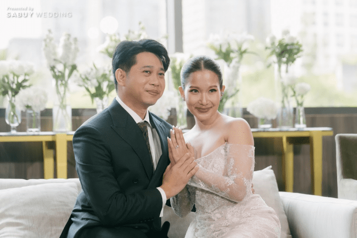 รีวิวงานแต่งฟีลสวนแต่ไม่ร้อน พร้อมชุดเจ้าสาวที่เปลี่ยนได้หลายลุค @ Bliston Suwan Park View Hotel & Serviced Residence