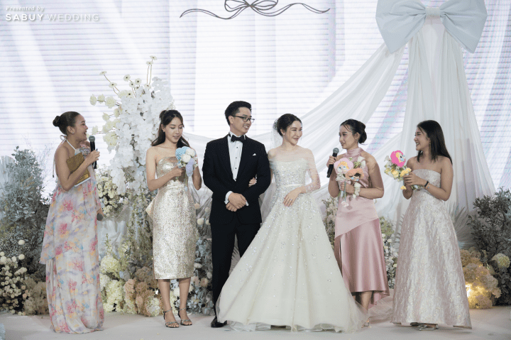  รีวิวงานแต่งที่เก๋ด้วยอาร์ตทอยและกิมมิกชื่อเจ้าสาว By PaR Wedding Planner