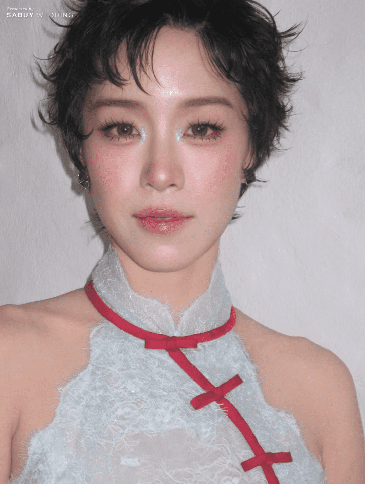  รวมภาพสุดอบอุ่น งานแต่ง "พลอย หอวัง - เต Three Man Down" ลุคเจ้าสาวเก๋สะกดสายตา สมฉายาแฟชั่นไอคอน!