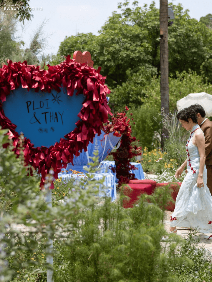  รวมภาพสุดอบอุ่น งานแต่ง "พลอย หอวัง - เต Three Man Down" ลุคเจ้าสาวเก๋สะกดสายตา สมฉายาแฟชั่นไอคอน!