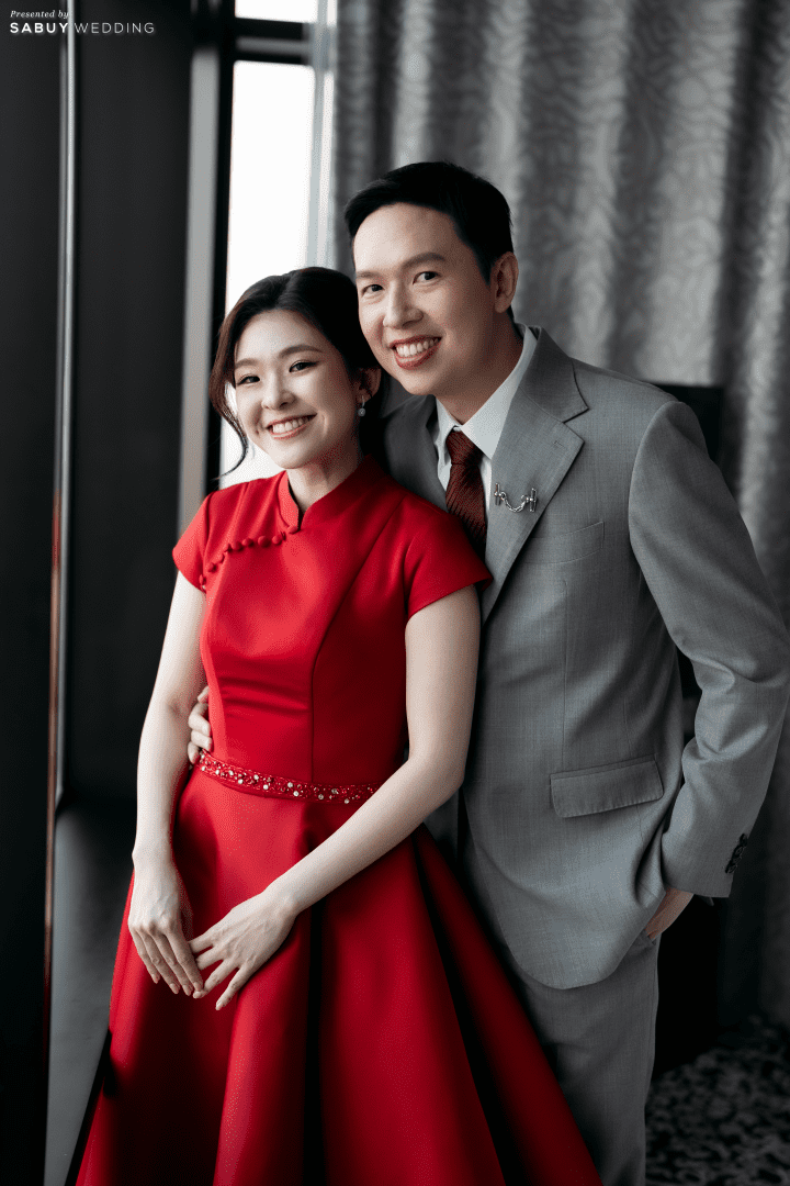  รีวิวงานแต่งสไตล์ Cozy ธีมสี Masala Red พร้อมไอเดียเลี้ยงชาบูแบบไม่เหมือนใคร @The St. Regis Bangkok
