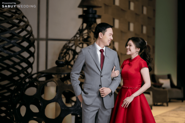  รีวิวงานแต่งสไตล์ Cozy ธีมสี Masala Red พร้อมไอเดียเลี้ยงชาบูแบบไม่เหมือนใคร @The St. Regis Bangkok