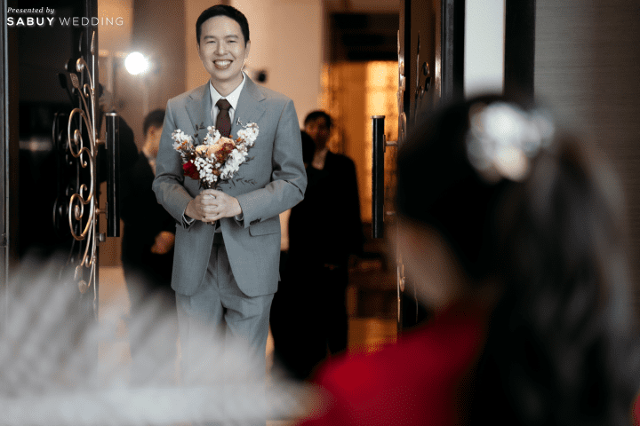  รีวิวงานแต่งสไตล์ Cozy ธีมสี Masala Red พร้อมไอเดียเลี้ยงชาบูแบบไม่เหมือนใคร @The St. Regis Bangkok