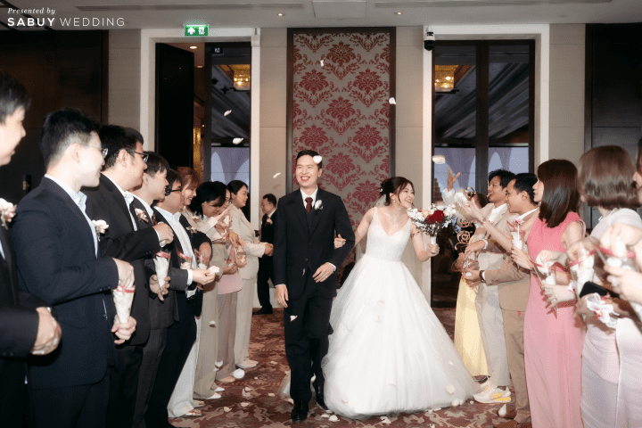  รีวิวงานแต่งสไตล์ Cozy ธีมสี Masala Red พร้อมไอเดียเลี้ยงชาบูแบบไม่เหมือนใคร @The St. Regis Bangkok