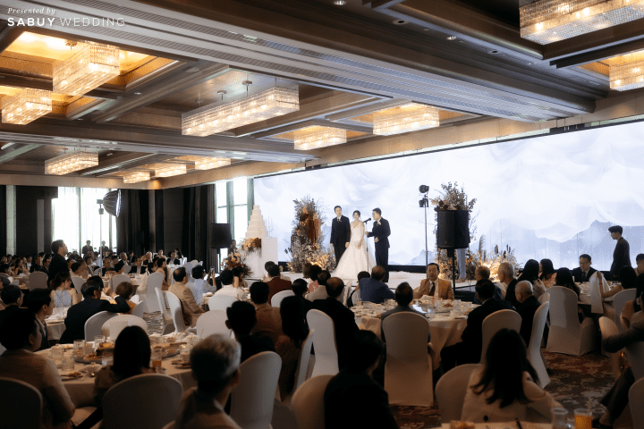  รีวิวงานแต่งสไตล์ Cozy ธีมสี Masala Red พร้อมไอเดียเลี้ยงชาบูแบบไม่เหมือนใคร @The St. Regis Bangkok