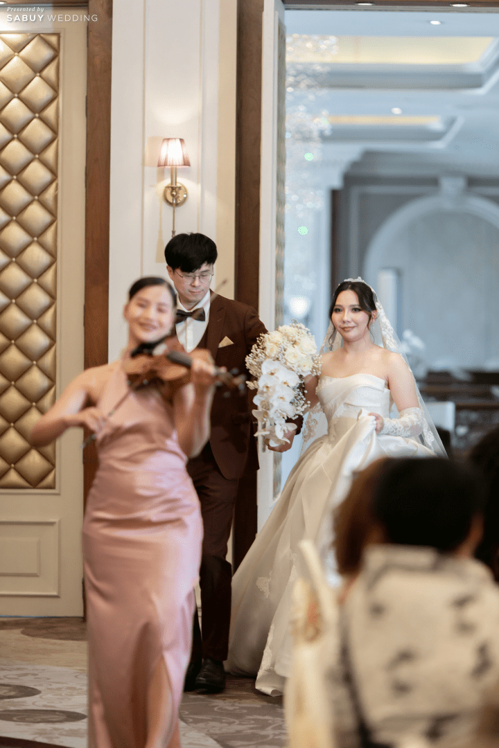 รีวิวงานแต่งคู่รักไทย-ไต้หวัน สไตล์ Minimal Luxury ที่ผสานวัฒนธรรมได้ลงตัว @ lebua at State Tower