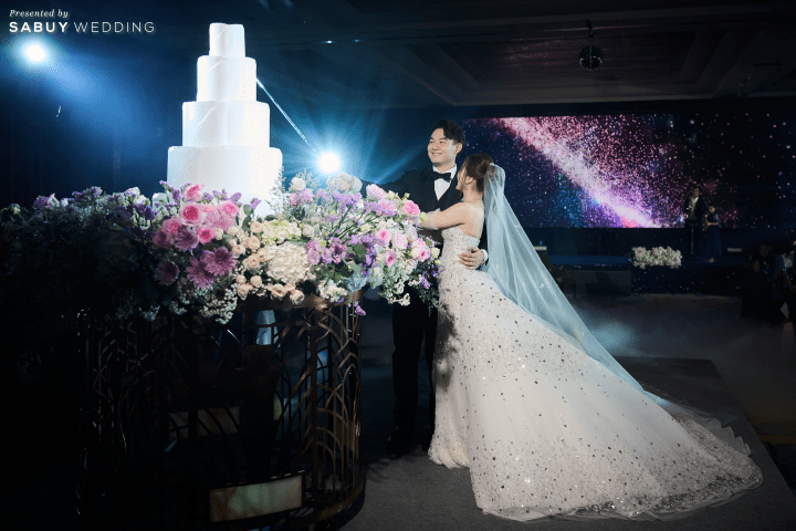 รีวิวงานแต่งธีม Galaxy สวยด้วยจอ LED และพลุไฟเย็น @ Sofitel Bangkok Sukhumvit