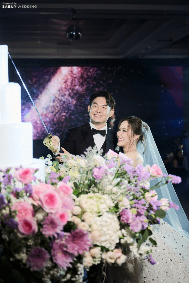 รีวิวงานแต่งธีม Galaxy สวยด้วยจอ LED และพลุไฟเย็น @ Sofitel Bangkok Sukhumvit