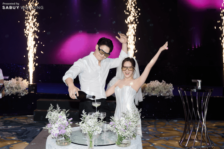  รีวิวงานแต่งธีม Galaxy สวยด้วยจอ LED และพลุไฟเย็น @ Sofitel Bangkok Sukhumvit 