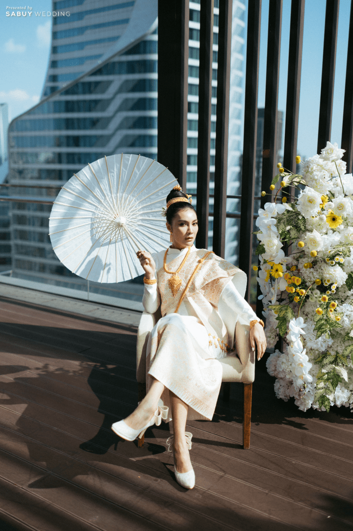 รีวิวงานแต่งลาว-ไทย สวยสดใสในธีมสีเหลือง @ The Okura Prestige Bangkok