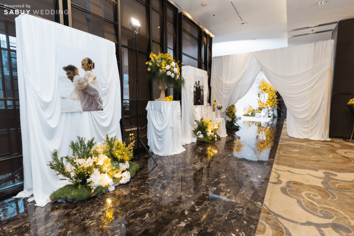  รีวิวงานแต่งลาว-ไทย สวยสดใสในธีมสีเหลือง @ The Okura Prestige Bangkok