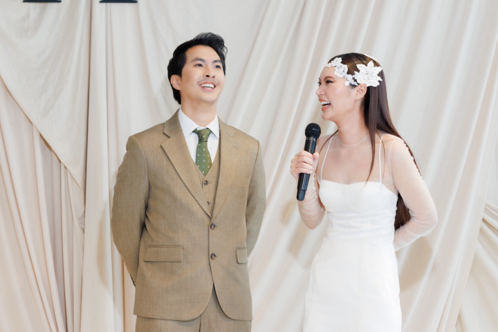  รีวิวงานแต่งแบบแยกแขกผู้ใหญ่กับเพื่อน จัดเลี้ยง 2 สไตล์ ได้ฟีลดีมาก @ Bliston Suwan Park View Hotel & Serviced Residence