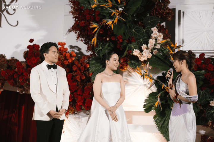 undefined รีวิวงานแต่งธีม Red Elegance สวย Glam ดูคลาสสิก @ Mandarin Oriental, Bangkok