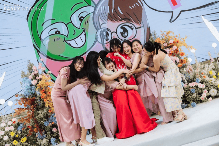 undefined รีวิวงานแต่งใกล้โบสถ์อัสสัมชัญ สวยสดใสธีม Colorful Pastel @ Grande Centre Point Surawong Bangkok