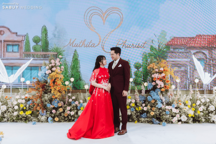 undefined รีวิวงานแต่งใกล้โบสถ์อัสสัมชัญ สวยสดใสธีม Colorful Pastel @ Grande Centre Point Surawong Bangkok