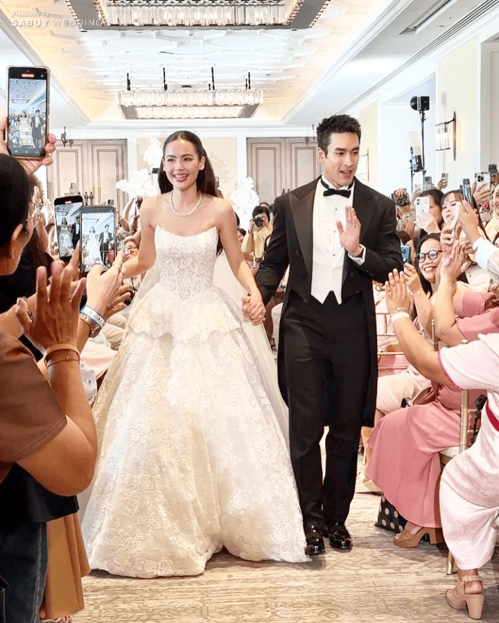 undefined พาส่องดีเทลงานแต่ง "ณเดชน์-ญาญ่า" ส่งท้ายความหวานที่กรุงเทพ
