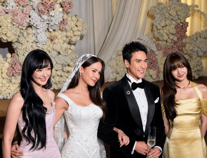 undefined พาส่องดีเทลงานแต่ง "ณเดชน์-ญาญ่า" ส่งท้ายความหวานที่กรุงเทพ