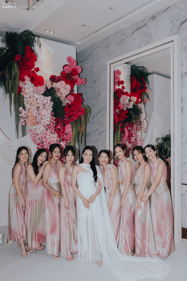 undefined รีวิวงานแต่งธีม Blooming Pink ครีเอทงานสวยฟีลสวนดอกไม้ @ Rosewood Bangkok