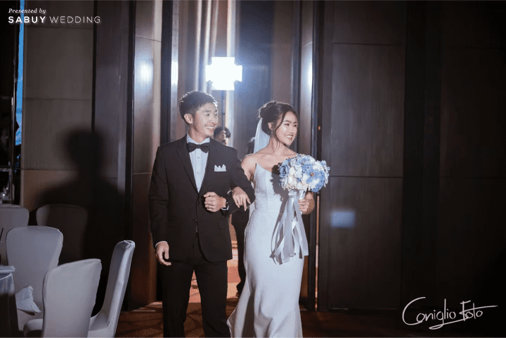 undefined รีวิวงานแต่งธีมสีฟ้า-ขาว ที่ใส่ตัวตนบ่าวสาวในทุกดีเทล @ Bangkok Marriott Hotel Sukhumvit