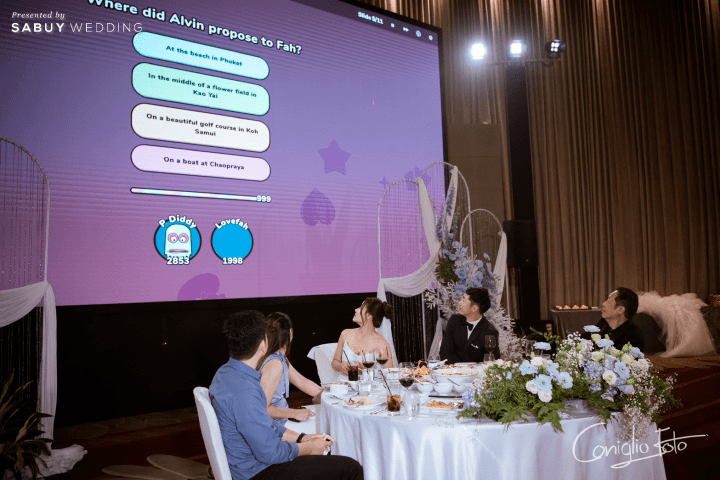undefined รีวิวงานแต่งธีมสีฟ้า-ขาว ที่ใส่ตัวตนบ่าวสาวในทุกดีเทล @ Bangkok Marriott Hotel Sukhumvit