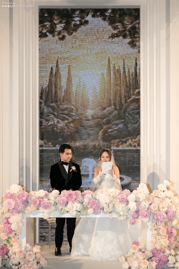 Mandarin Oriental, Bangkok - รีวิวงานแต่ง Classic Elegant ฟีลเจ้าหญิง สวยละมุนด้วยดีเทลดอกพีโอนี่ @ Mandarin Oriental, Bangkok - รูปที่ 33