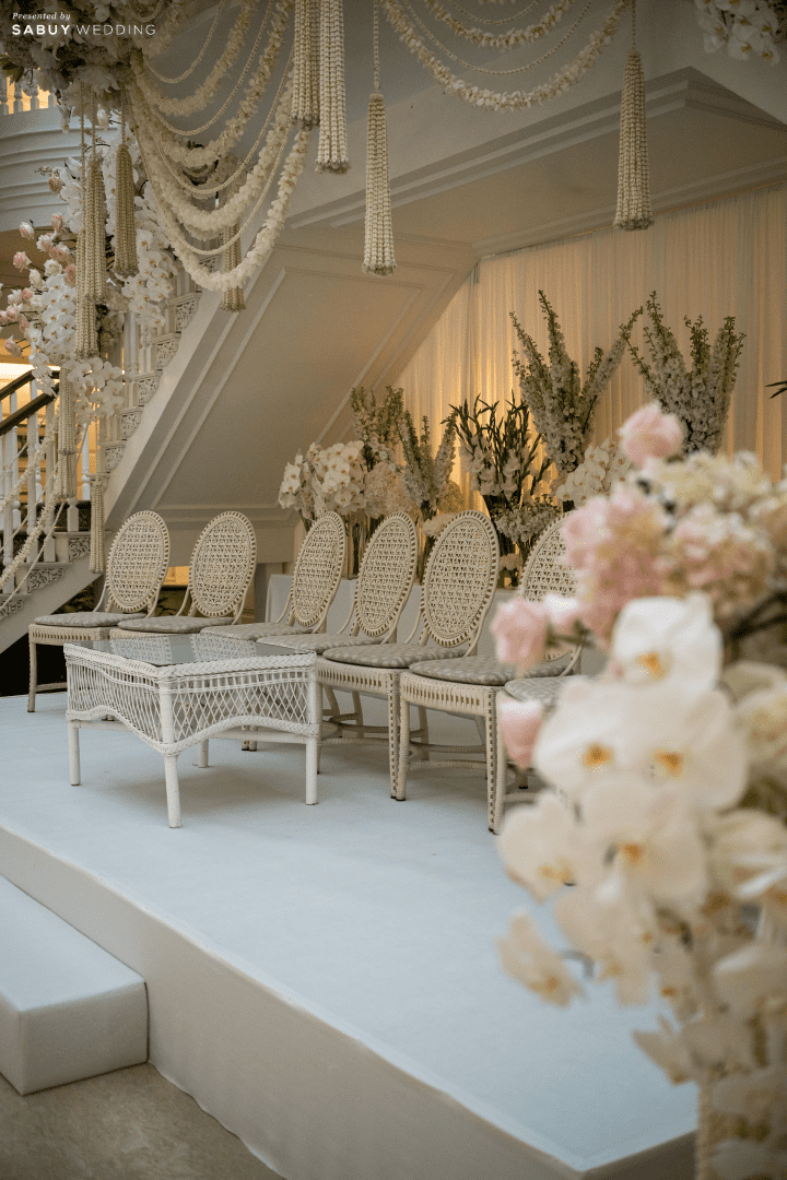 Mandarin Oriental, Bangkok - รีวิวงานแต่ง Classic Elegant ฟีลเจ้าหญิง สวยละมุนด้วยดีเทลดอกพีโอนี่ @ Mandarin Oriental, Bangkok - รูปที่ 5