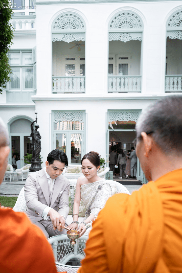Mandarin Oriental, Bangkok - รีวิวงานแต่ง Classic Elegant ฟีลเจ้าหญิง สวยละมุนด้วยดีเทลดอกพีโอนี่ @ Mandarin Oriental, Bangkok - รูปที่ 7
