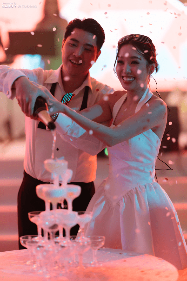 Millennium Hilton Bangkok - รีวิวงานแต่ง Strawberry Matcha สวยละมุน มีลูกเล่นจอ LED เปลี่ยนมู้ดงาน @ Millennium Hilton Bangkok - รูปที่ 45