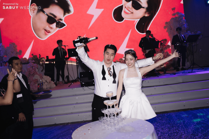 Millennium Hilton Bangkok - รีวิวงานแต่ง Strawberry Matcha สวยละมุน มีลูกเล่นจอ LED เปลี่ยนมู้ดงาน @ Millennium Hilton Bangkok - รูปที่ 44