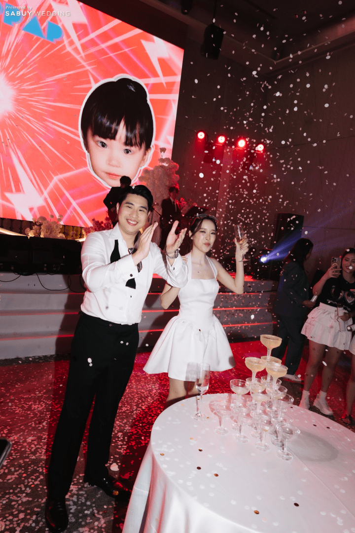 Millennium Hilton Bangkok - รีวิวงานแต่ง Strawberry Matcha สวยละมุน มีลูกเล่นจอ LED เปลี่ยนมู้ดงาน @ Millennium Hilton Bangkok - รูปที่ 46