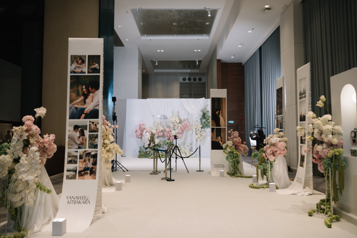 Millennium Hilton Bangkok - รีวิวงานแต่ง Strawberry Matcha สวยละมุน มีลูกเล่นจอ LED เปลี่ยนมู้ดงาน @ Millennium Hilton Bangkok - รูปที่ 16