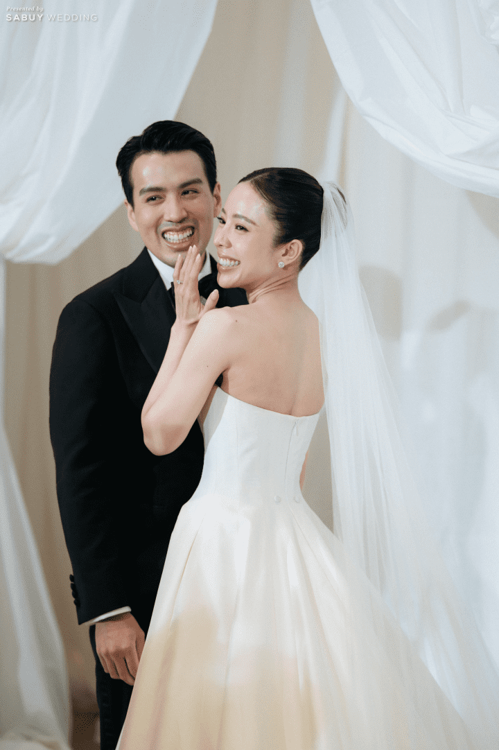 รีวิวงานแต่งธีมสีขาวออฟไวท์ สวย Glam ไม่แย่งซีนบ่าวสาว By PaR Wedding Planner - รูปที่ 25