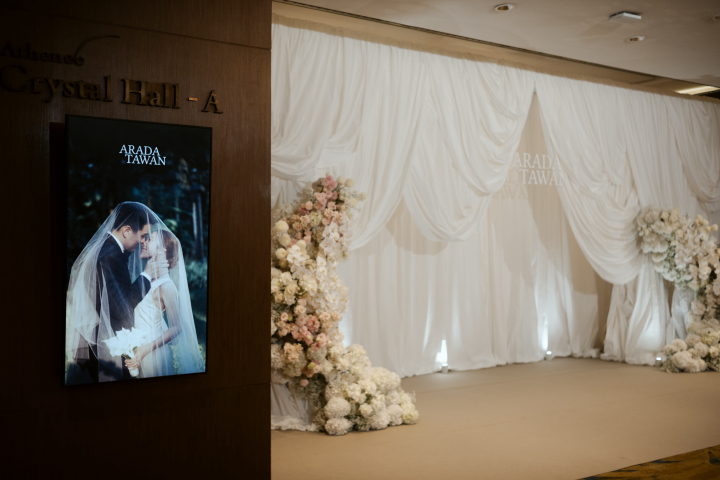 รีวิวงานแต่งธีมสีขาวออฟไวท์ สวย Glam ไม่แย่งซีนบ่าวสาว By PaR Wedding Planner - รูปที่ 16