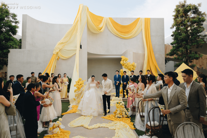 AUBE - รีวิวงานแต่งธีม Lemon สดใส กับงาน Customized ฉบับตามใจบ่าวสาว @ AUBE - รูปที่ 24