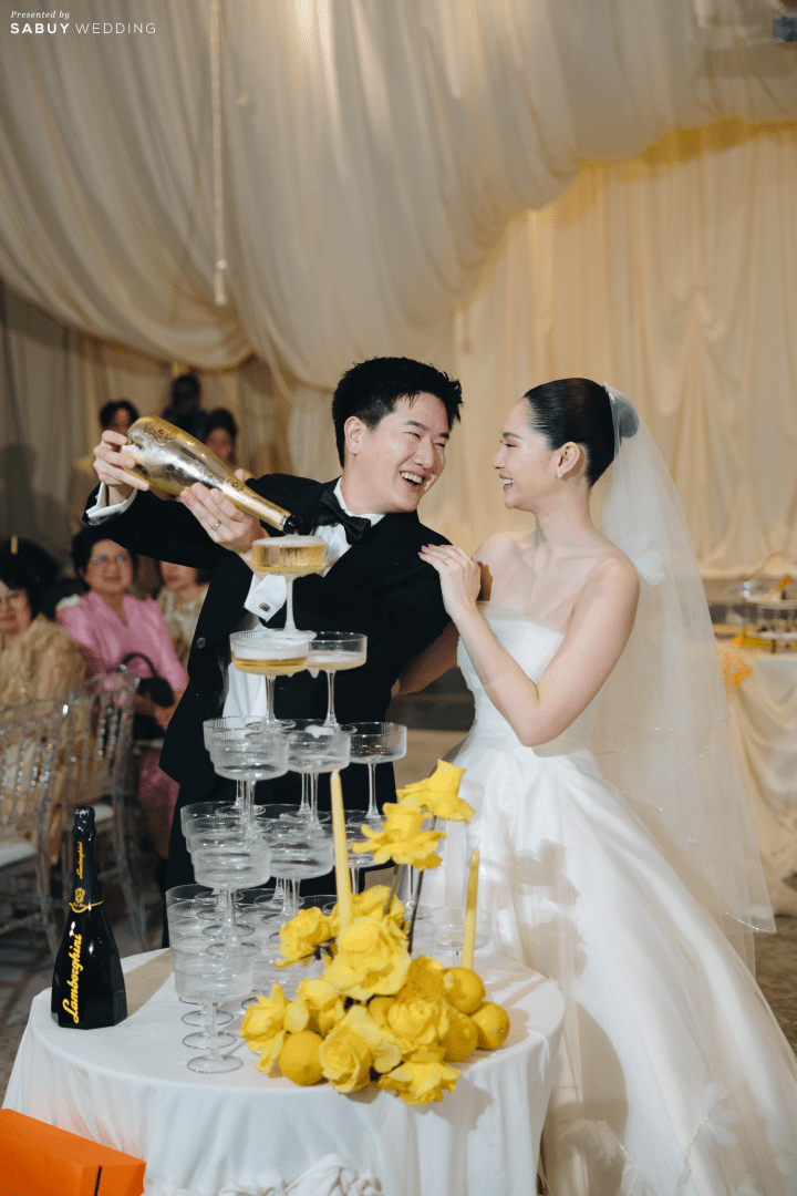AUBE - รีวิวงานแต่งธีม Lemon สดใส กับงาน Customized ฉบับตามใจบ่าวสาว @ AUBE - รูปที่ 35
