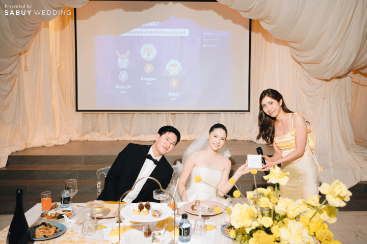 AUBE - รีวิวงานแต่งธีม Lemon สดใส กับงาน Customized ฉบับตามใจบ่าวสาว @ AUBE - รูปที่ 33