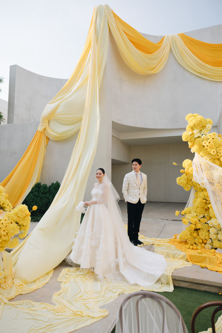 AUBE - รีวิวงานแต่งธีม Lemon สดใส กับงาน Customized ฉบับตามใจบ่าวสาว @ AUBE - รูปที่ 18