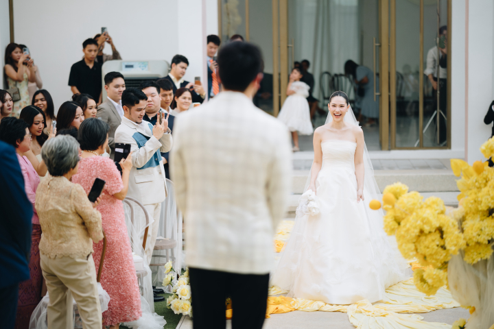 AUBE - รีวิวงานแต่งธีม Lemon สดใส กับงาน Customized ฉบับตามใจบ่าวสาว @ AUBE - รูปที่ 20
