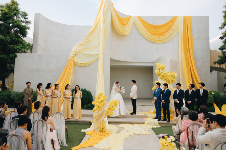 AUBE - รีวิวงานแต่งธีม Lemon สดใส กับงาน Customized ฉบับตามใจบ่าวสาว @ AUBE - รูปที่ 21