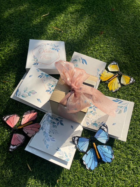 UNICARD Flying Butterfly On Wedding